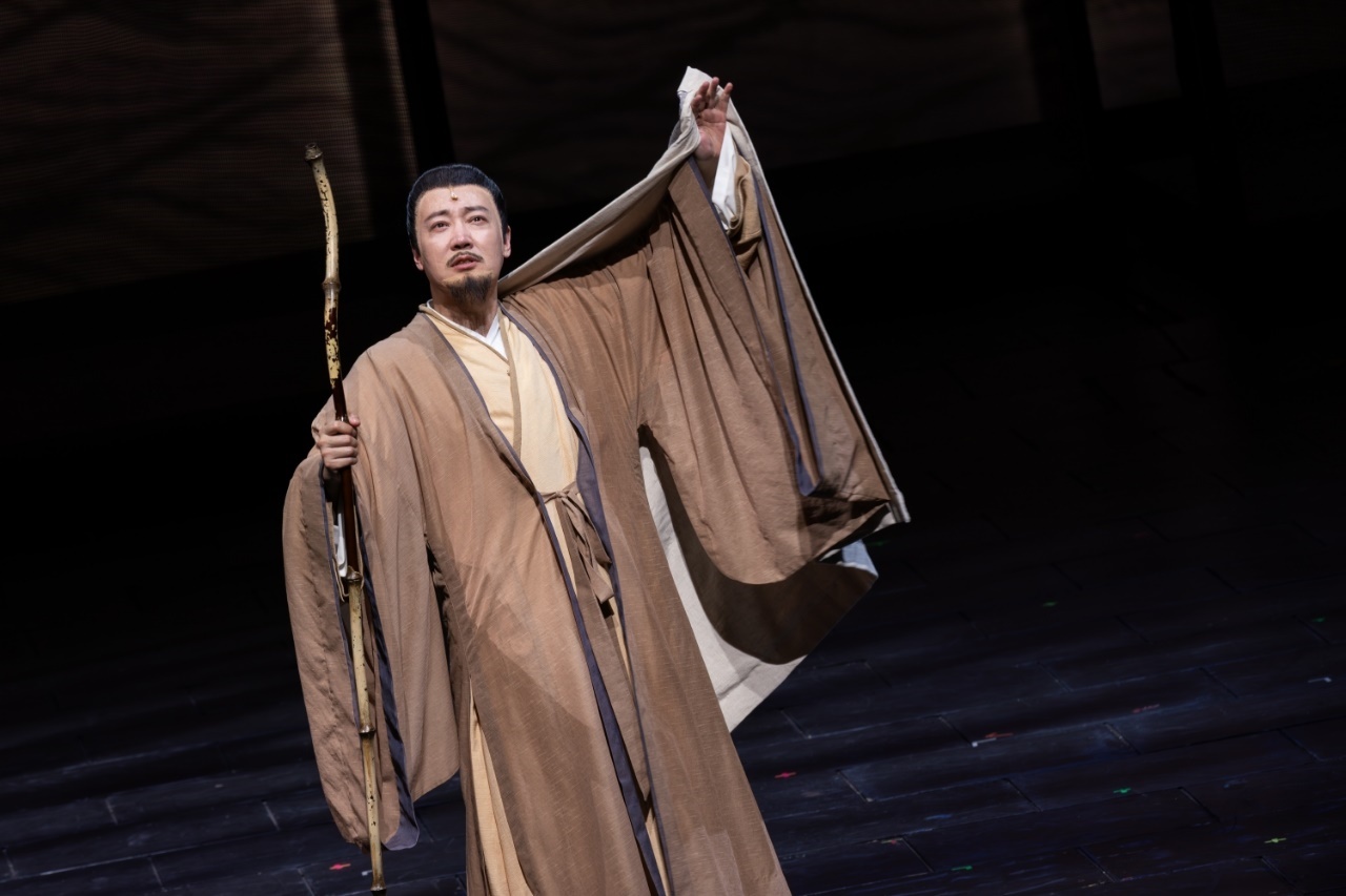 《蘇堤春曉》演出現(xiàn)場。國家話劇院供圖