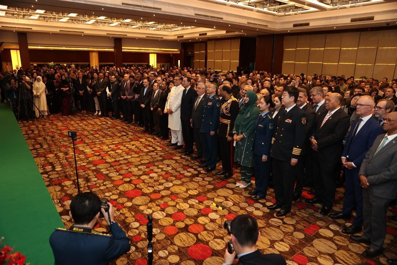 招待會(huì)現(xiàn)場。巴基斯坦駐華大使館供圖