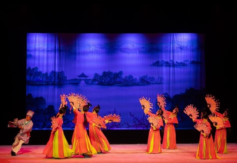 演出現(xiàn)場。中國駐匈牙利大使館供圖