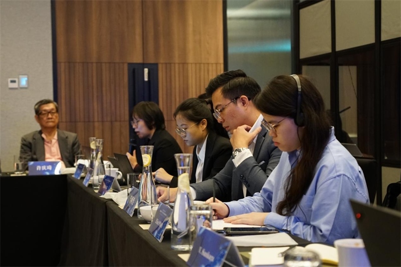 分享會現(xiàn)場，中馬兩國記者認真記錄。林俊揚攝