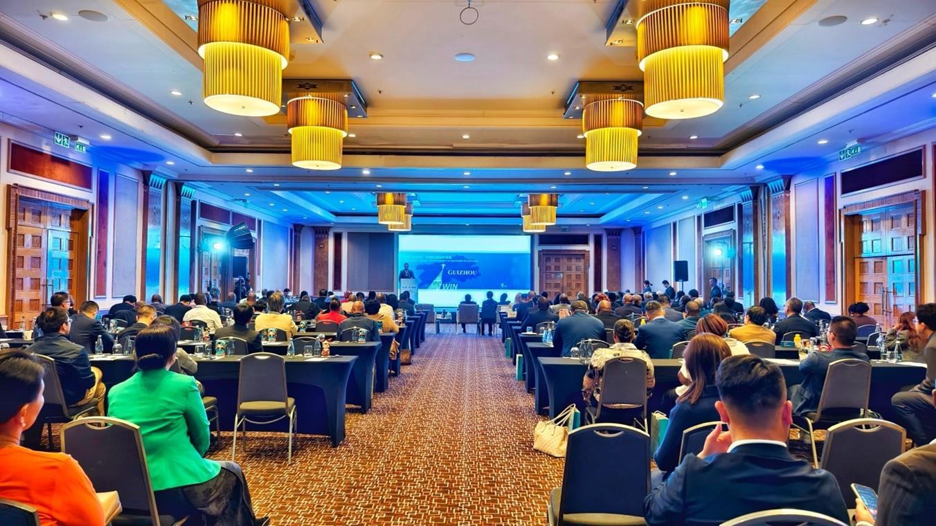 推介會(huì)現(xiàn)場(chǎng)。南非貴州商會(huì)供圖