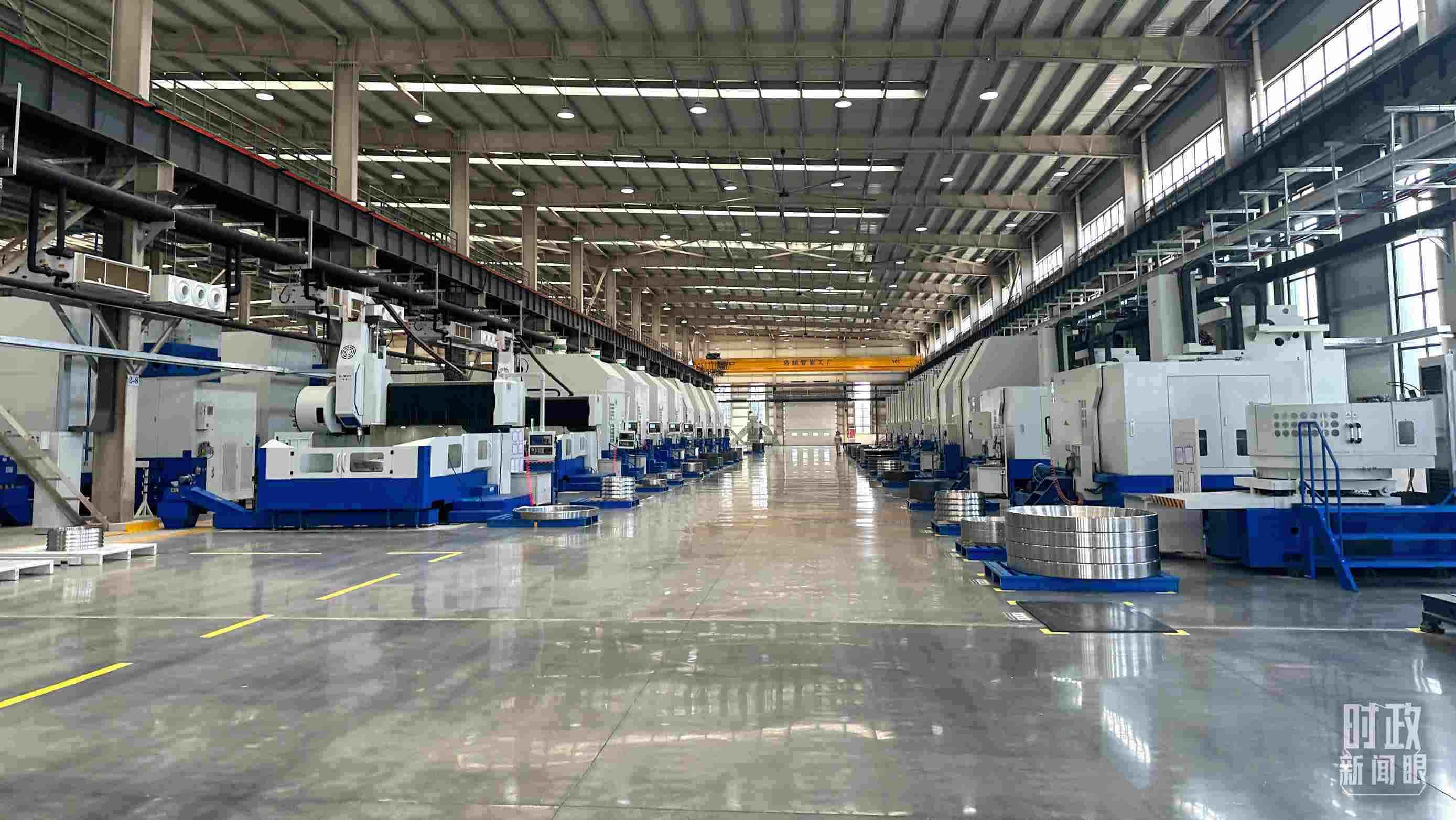 △洛軸智能工廠。（總臺央視記者趙化拍攝）