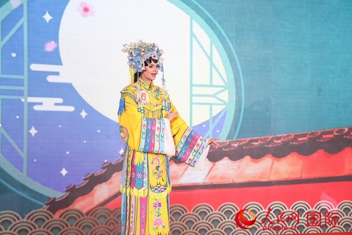 京劇表演。人民網(wǎng)記者任皓宇攝